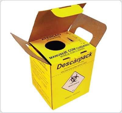 Coletor Perfurante 7 Litros - Descarpack